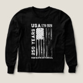 250Th Anniversary USA 4Th Of July T-Shirt (デザイン正面)