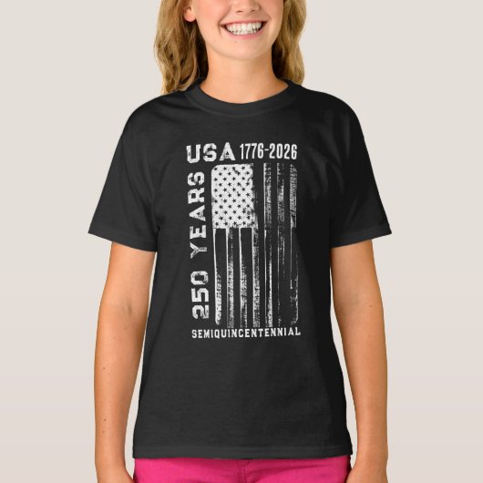 250Th Anniversary USA 4Th Of July T-Shirt Tシャツ (正面)