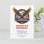 250th Anniversary USA Birthday 招待状 (スタンド正面)