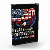 250th anniversary usa flag american フォトブロック (左)