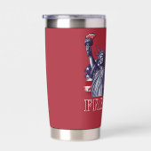 250th Anniversary USA Flag Liberty Eagle Freedom 保温保冷タンブラー (右面)