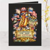 250th Anniversary USA Independence Celebration カード (黄色い花)
