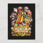 250th Anniversary USA Independence Celebration シーズンポストカード (正面)
