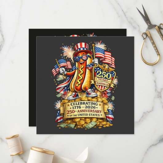 250th Anniversary USA Independence Celebration プログラム (正面/裏面インサイチュ)