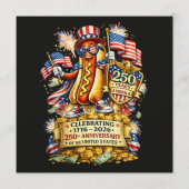 250th Anniversary USA Independence Celebration プログラム (裏面)