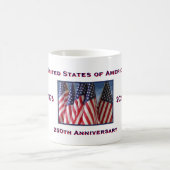 250th Anniversary USA Patriotic  コーヒーマグカップ (中央)