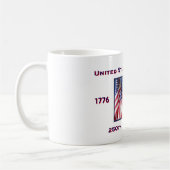 250th Anniversary USA Patriotic  コーヒーマグカップ (左)