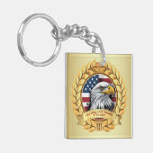 250th Anniversary USA Patriotic | 1776–2026 キーホルダー (正面左)