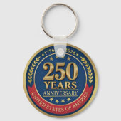 250th Anniversary USA Patriotic | 1776–2026 キーホルダー (裏面)