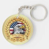 250th Anniversary USA Patriotic | 1776–2026 キーホルダー (裏面)