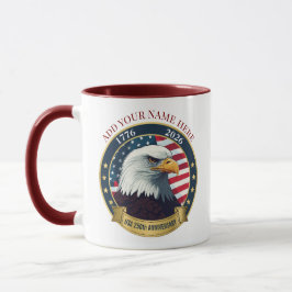 250th Anniversary USA Patriotic | 1776–2026 マグカップ