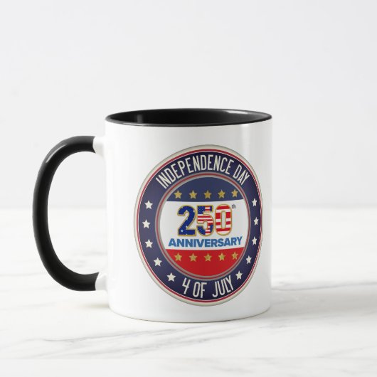 250th Anniversary USA Patriotic | 1776–2026 マグカップ (左)