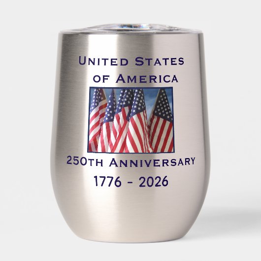 250th Anniversary USA Patriotic American Flags (正面)