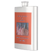 250th Anniversary USA Patriotic Flags フラスク (左)