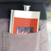 250th Anniversary USA Patriotic Flags フラスク (インサイチュ)