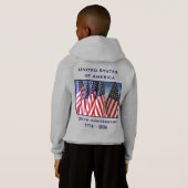 250th Anniversary USA Patriotic Pullover Hoodie (裏面フル)
