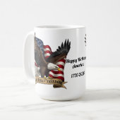 250th Birthday of America Mug コーヒーマグカップ (正面左)