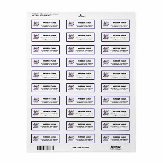 250th  Celebration Label ラベル (フルシート)