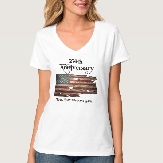 250th Fourth of July Celebration Tシャツ (正面)