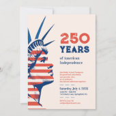 250th Independence Statue of Liberty Party 招待状 (正面)