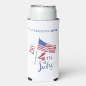 250th July 4th Celebration スリム缶クーラー (Seltzer正面)