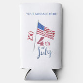 250th July 4th Celebration スリム缶クーラー (正面)