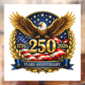 250th USA Anniversary Eagle Emblem  ウィンドウサイン (シート2)