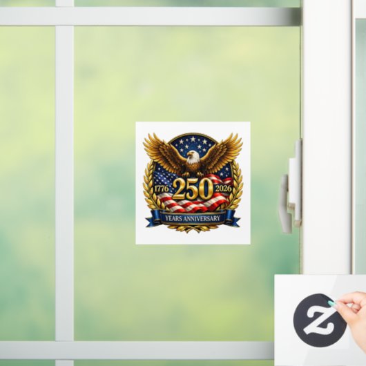 250th USA Anniversary Eagle Emblem  ウィンドウサイン (ホーム)