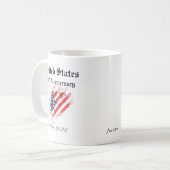 250th USA Anniversary Mug コーヒーマグカップ (正面左)