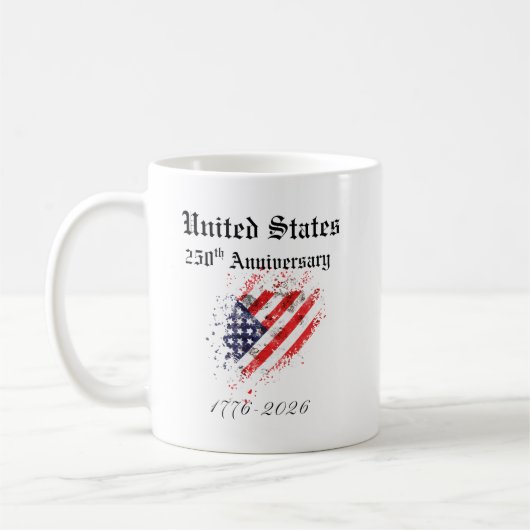 250th USA Anniversary Mug コーヒーマグカップ (左)