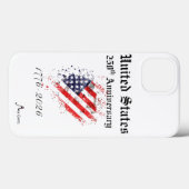 250th USA Anniversary Phone Case Apple Case-Mate iPhoneケース (裏面 (横))