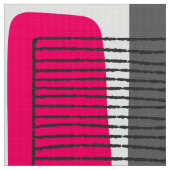 251215 – ネオンレッドとグレー ファブリック (クローズアップ)