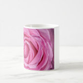 2515 – ピンクのローズコーヒーマグ コーヒーマグカップ (中央)