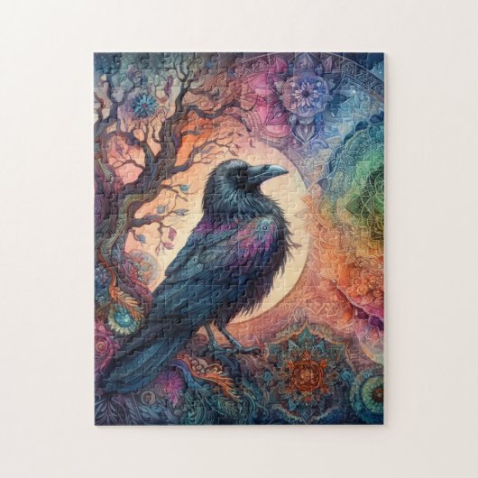 252片烏命曼荼羅の木異教の ジグソーパズル (縦)