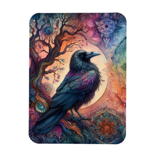 252片烏命曼荼羅の木異教の マグネット (縦)