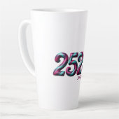2525 Christmas LATTE MUG カフェラテマグ (左アングル)