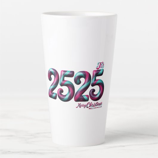 2525 Christmas LATTE MUG カフェラテマグ (正面)