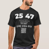 2547 Tシャツ (正面)