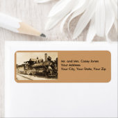 2586に乗り込み – ヴィンテージ ラベル (インサイチュ)