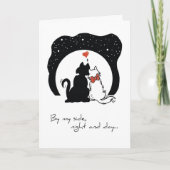 2595周年記念ねこ カード (正面)