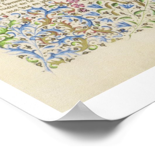 2597年ルネ王の夢：愛の神が奪う ポスター (角)