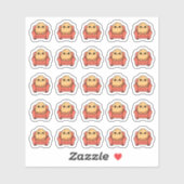 25 カワイイじゃがいも ふかふかソファに座る スケジュール帳 シール (シート)