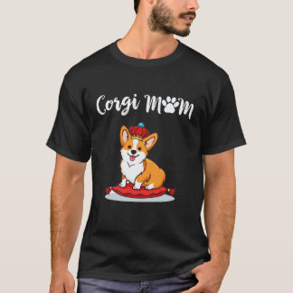 25 コーギーママ コーギー Tシャツ