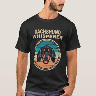 25 ダックスフント+ウィスパラー+ヴィンテージ Tシャツ
