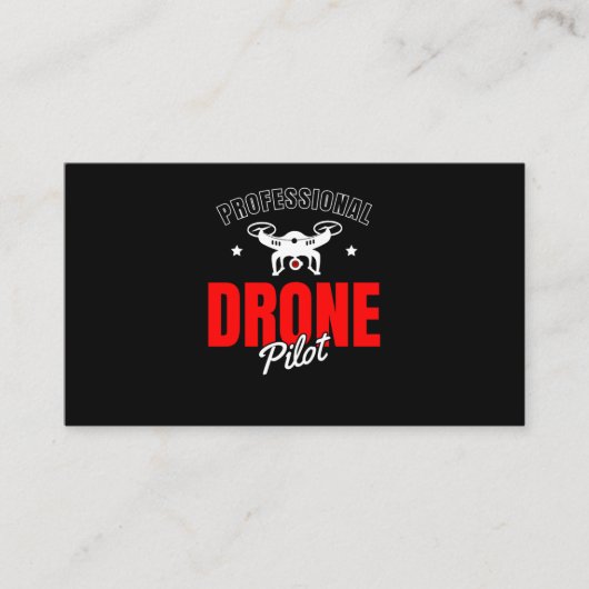 25.ドローンパイロット 名刺 (正面)