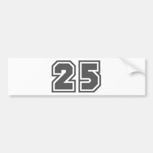25 バンパーステッカー