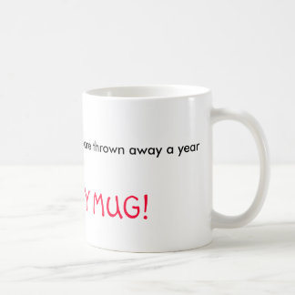 25,000,000,000個の発泡スチロールのコップは投げられた遠くに賛成…です コーヒーマグカップ