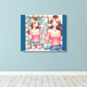 25 031301 キャンバスプリント (インサイチュ (ウッドフロア))