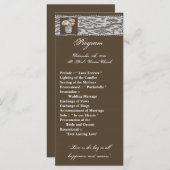 25 4時間365日結婚式 プログラムメイスンジャースバラ プログラム (正面/裏面)