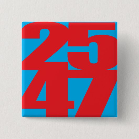 25 47 缶バッジ (正面)